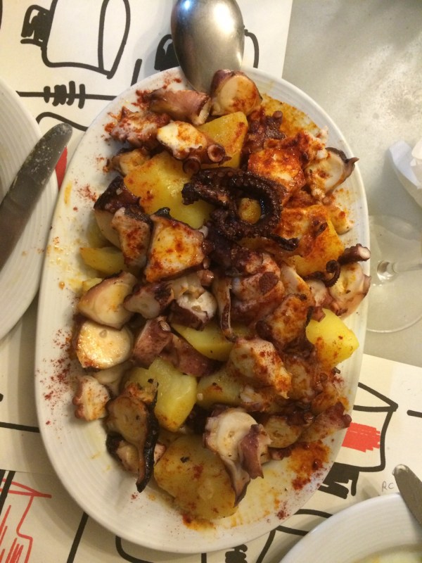 Octopus with parika